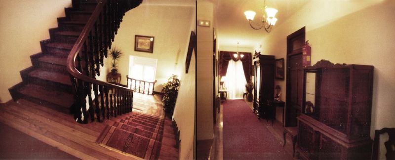 Accesos a las habitaciones de la casa