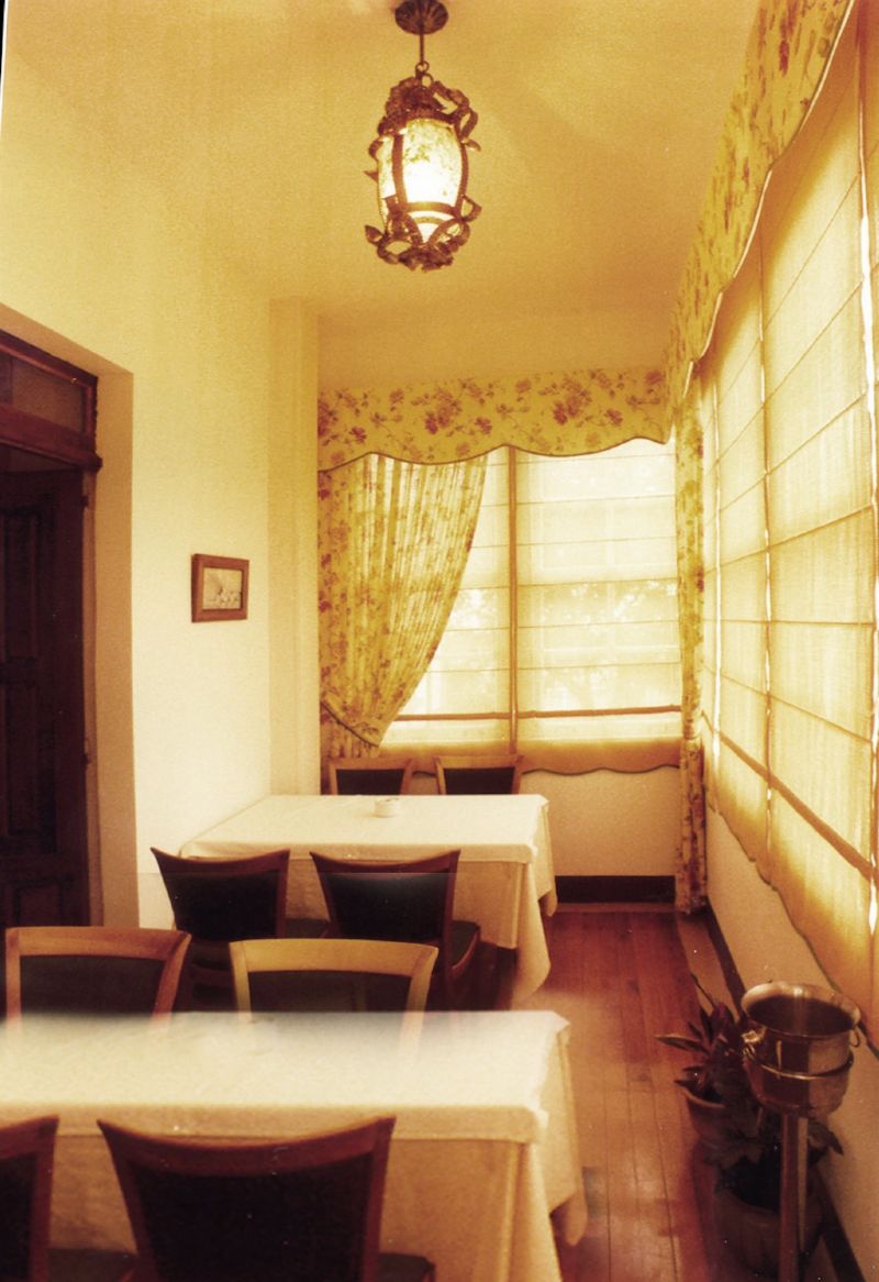 Terraza de la Casa Hospedera