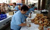 Degustcion de empanada, bollos preados, etc..