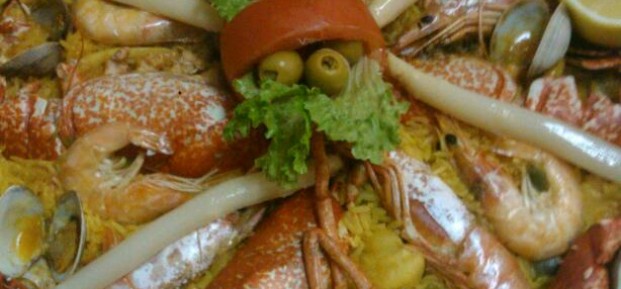 Paella de marisco