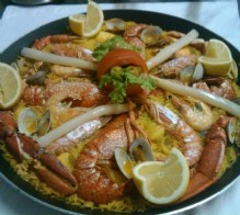 Paella de marisco especial