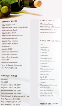 Men Restaurante Hotel o Castelo