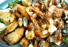 Parrillada de pescados