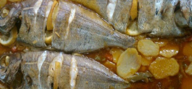 sargo al horno