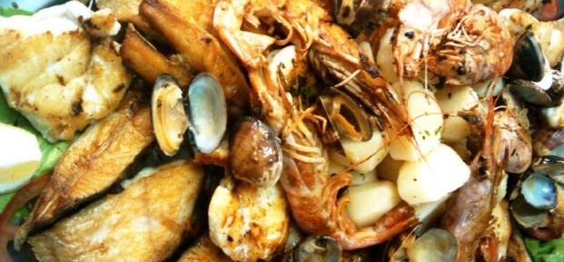 parrillada de pescados